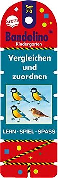 Bandolino Set 70. Vergleichen und zuordnen: Lernspiel mit Lösungskontrolle für Kinder ab 4 Jahren