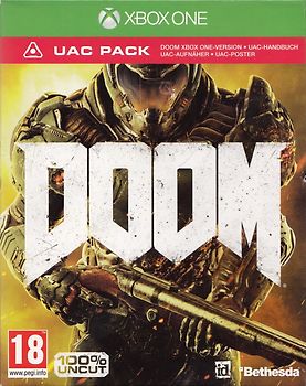 Doom [UAC Pack, inkl. Handbuch, Aufnäher & Poster, AT Import] Xbox One
