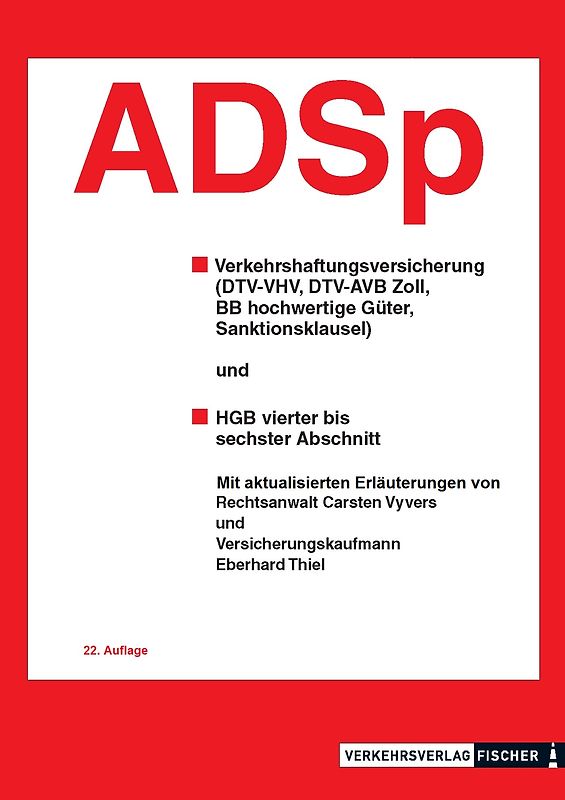 ADSp mit Erläuterungen