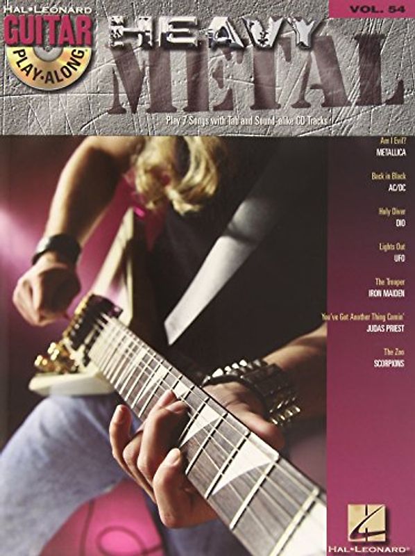 Heavy Metal. Gitarre, Tabulatur: 54 (Hal Leonard Guitar Play-Along)