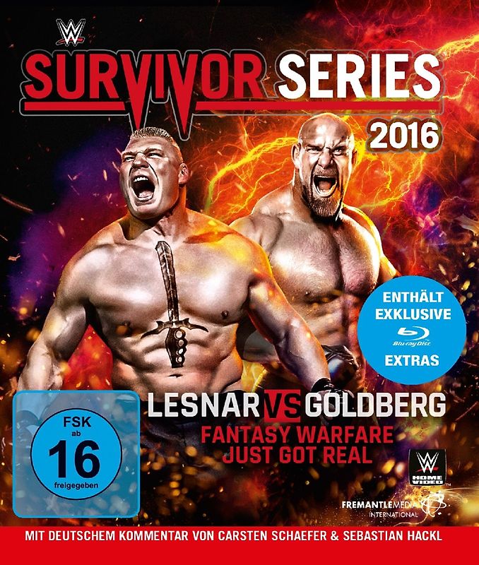 WWE: Survivor Series 2016 Blu-ray Disc