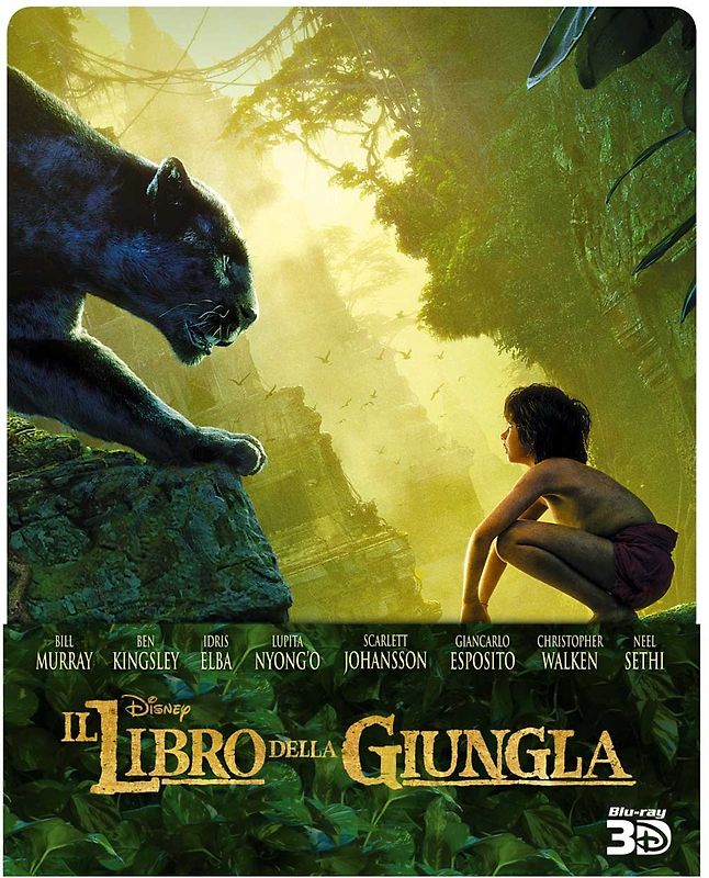 Il Libro della Giungla [Steelbook, 3D Blu-ray + Blu-ray] 3D Blu-ray Disc