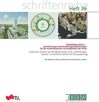 Nachhaltiges Bauen - Anforderungen und Handlungsempfehlungen für die Anwendung der Leistungsbilder der HOAI