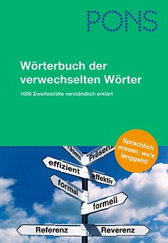 PONS Wörterbuch der verwechselten Wörter