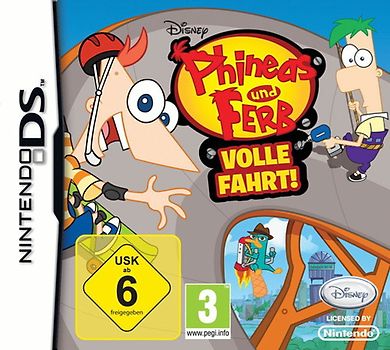 Phineas und Ferb: Volle Fahrt Nintendo DS