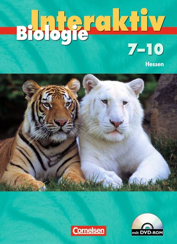 Biologie interaktiv - Hessen / Band 7-10 - Schülerbuch mit DVD-ROM