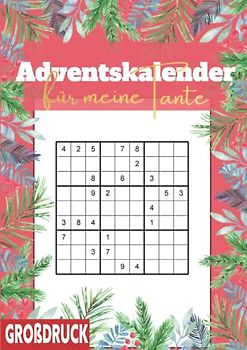 Adventskalender für meine Tante: Sudoku Weihnachtskalender 2022 für Frauen