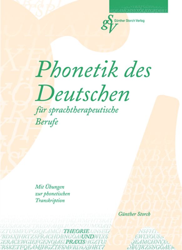 Phonetik des Deutschen für sprachtherapeutische Berufe