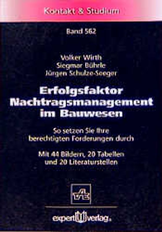 Erfolgsfaktor Nachtragsmanagement im Bauwesen