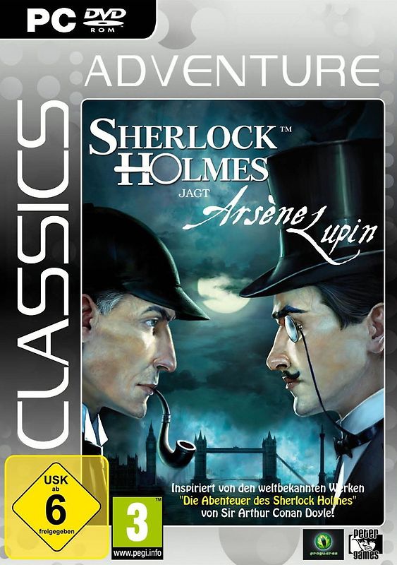 Adventure Classics: Sherlock Holmes jagt Arsene Lupin PC Spiele