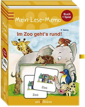 Mein Lese-Memo. Im Zoo geht’s rund!