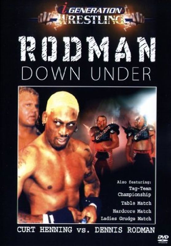Rodman Down Under Wrestling DVD