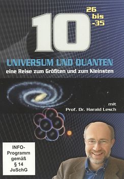 10 Hoch: Universum und Quanten - Eine Reise zum Größten und zum Kleinsten DVD