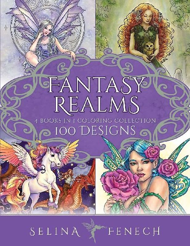 Fantasy Realms Coloring Collection