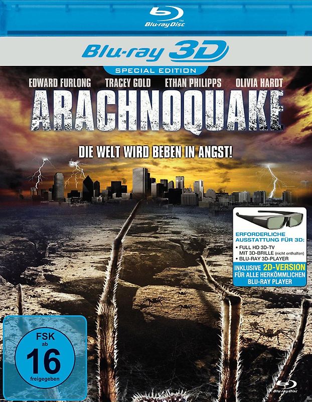 Arachnoquake - Die Welt wird beben in Angst [3D] 3D Blu-ray Disc