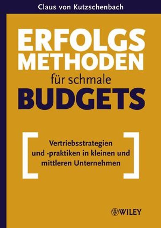 Erfolgsmethoden für schmale Budgets