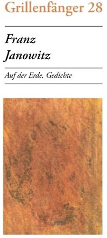 Auf der Erde: Gedichte