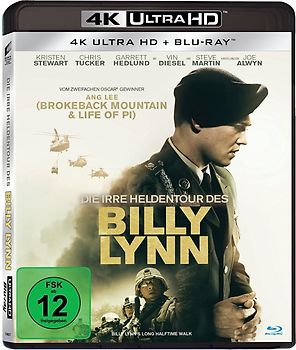 Die irre Heldentour des Billy Lynn [4K Ultra HD + Blu-ray] 4K Ultra HD Blu-ray