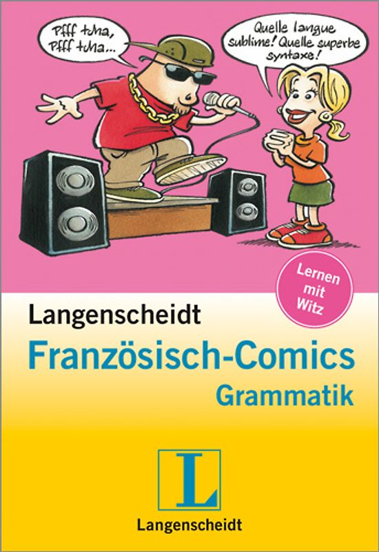 Langenscheidt Französisch-Comics Grammatik - Buch mit Spiralbindung im Umschlag