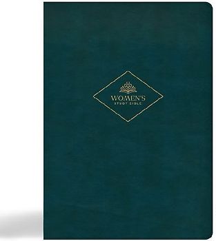 CSB Women's Study Bible, Peacock Leathertouch