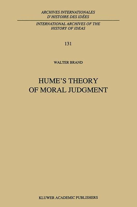 Hume’s Theory of Moral Judgment