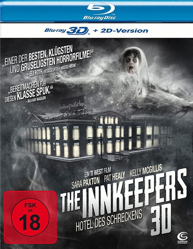 The Innkeepers - Hotel des Schreckens [3D Blu-ray + 2D Version] 3D Blu-ray Disc
