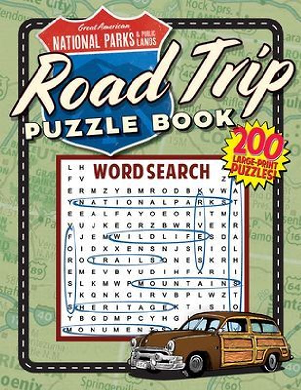 Great American Public Lands Road Trip Puzzle Book