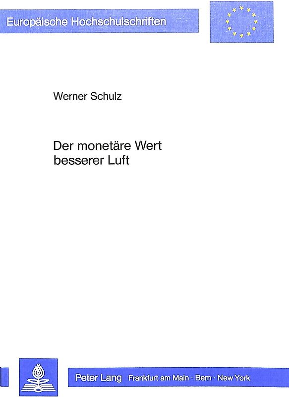 Der monetäre Wert besserer Luft