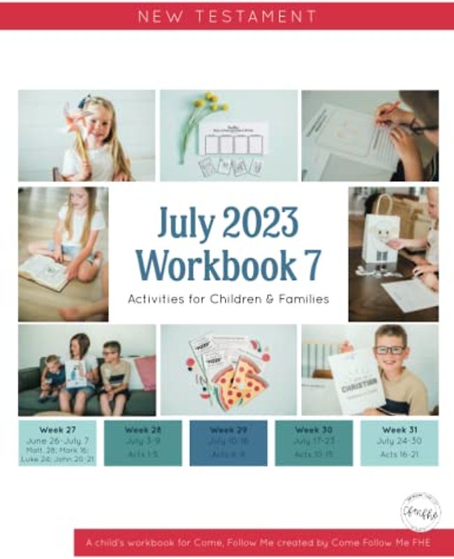 New Testament: July 2023, Workbook 7: Activities for Children & Families