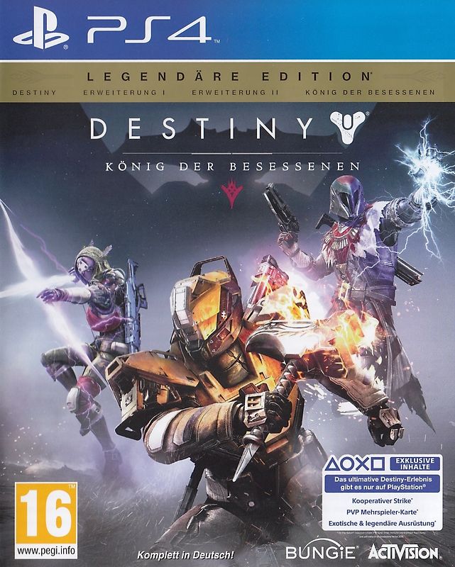 Destiny - König der Besessenen [Legandary Edition, EU Import] PlayStation 4