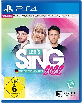Let's Sing 2022 mit deutschen Hits PlayStation 4