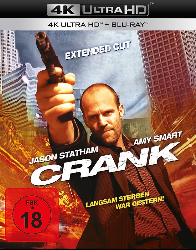 Crank Extended Cut UHD Blu-ray 4K Ultra HD Blu-ray
