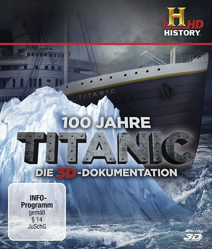 100 Jahre Titanic - Die 3D-Dokumentation 3D Blu-ray Disc
