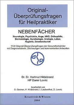 Original-Überprüfungsfragen für Heilpraktiker, Nebenfächer
