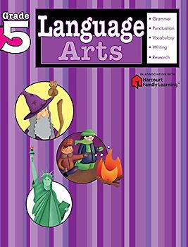 Language Arts, Grade 5 (Flash Kids Harcourt Family Learning)