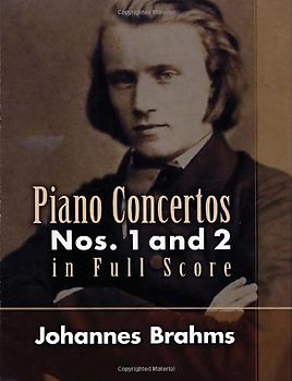 Piano Concertos: Nos. 1 and 2 in Full Score (Dover Orchestral Scores) - Brahms, Johannes