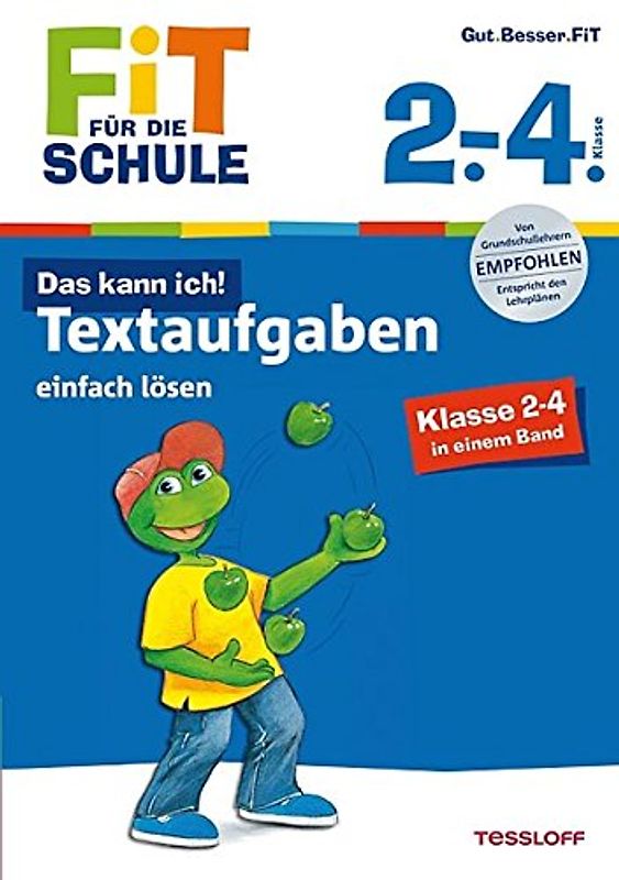Textaufgaben einfach lösen Klasse 2-4
