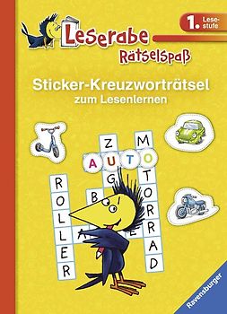 Sticker-Kreuzworträtsel zum Lesenlernen (1. Lesestufe)