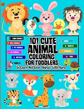 101 Animal Coloring For Toddlers