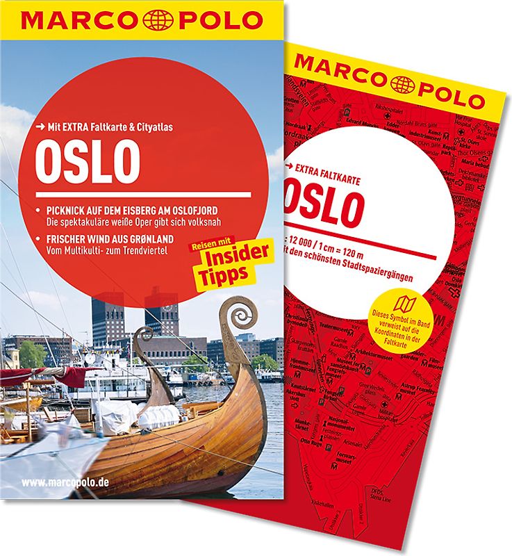 MARCO POLO Reiseführer Oslo. Reisen mit Insider Tipps. Mit Extra Faltkarte & Reiseatlas.