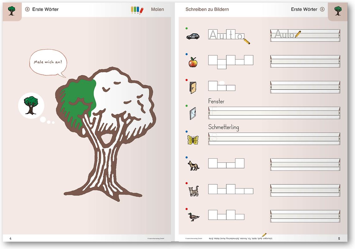 Ich kann Wörter schreiben Teil 1