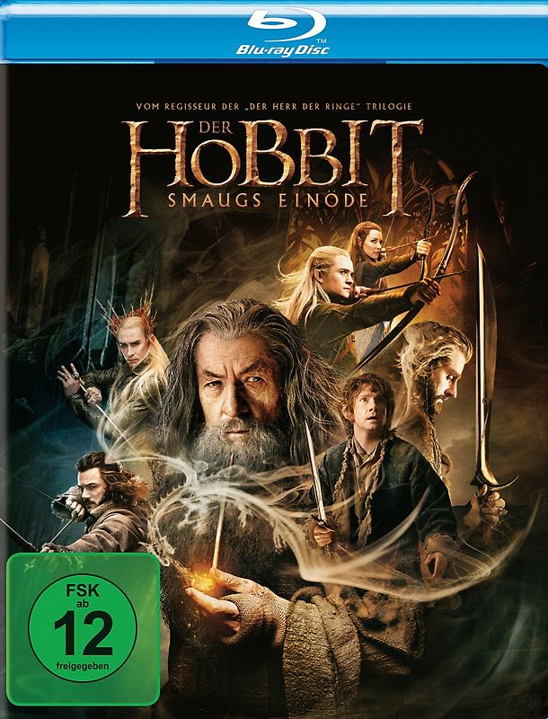 Der Hobbit: Smaugs Einöde Blu-ray Disc