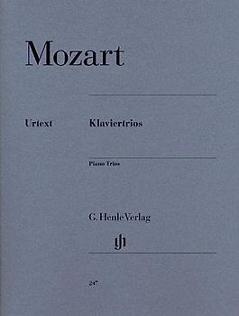 Klaviertrios. Violine, Violoncello, Klavier: Besetzung: Klaviertrios (G. Henle Urtext-Ausgabe)
