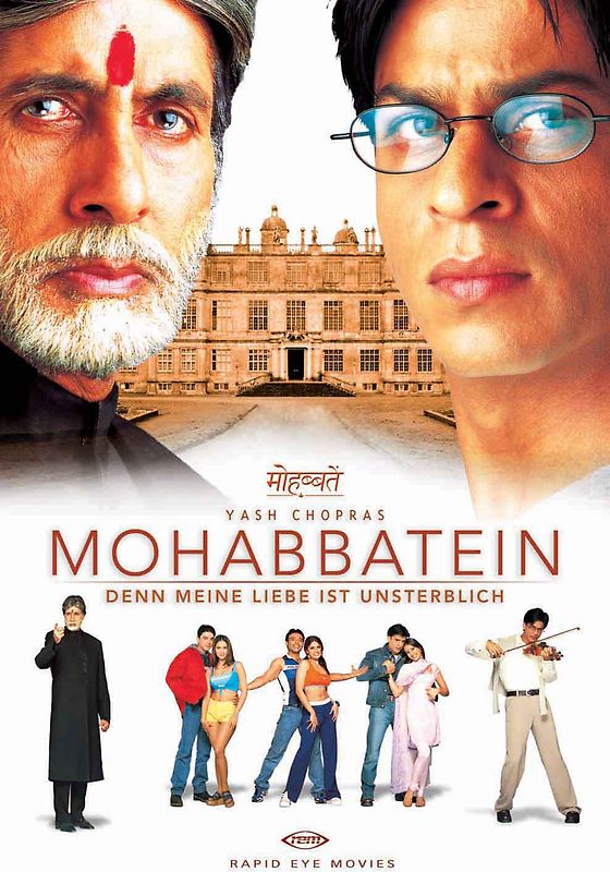 Denn Meine Liebe ist Unsterblich - Mohabbatein DVD