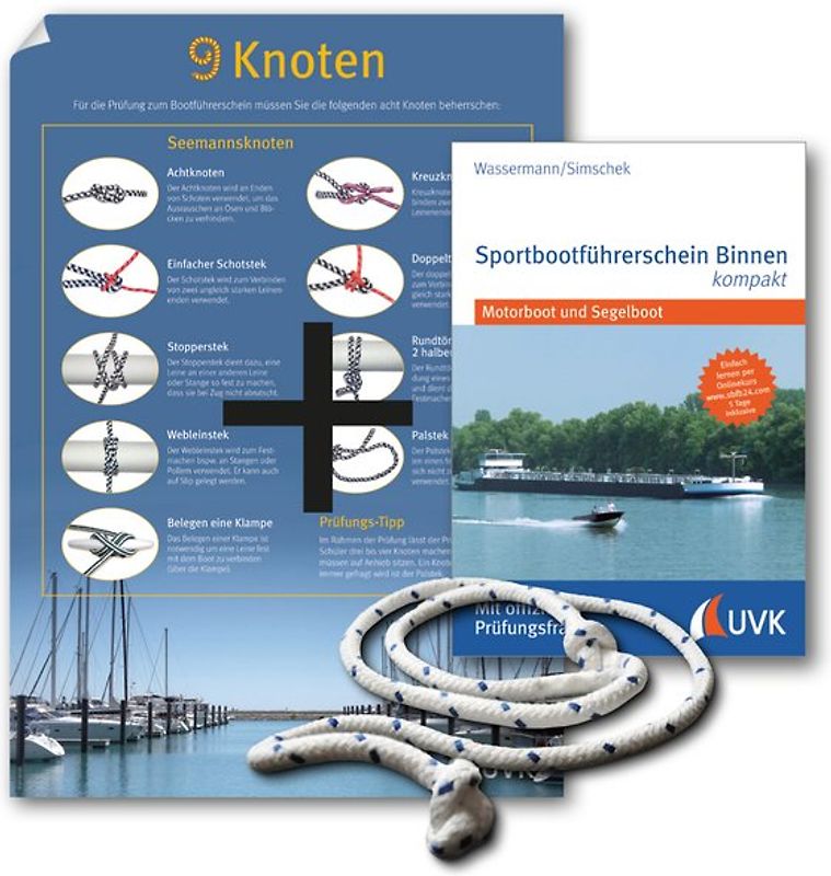 Leinen los-Paket: Sportbootführerschein Binnen
