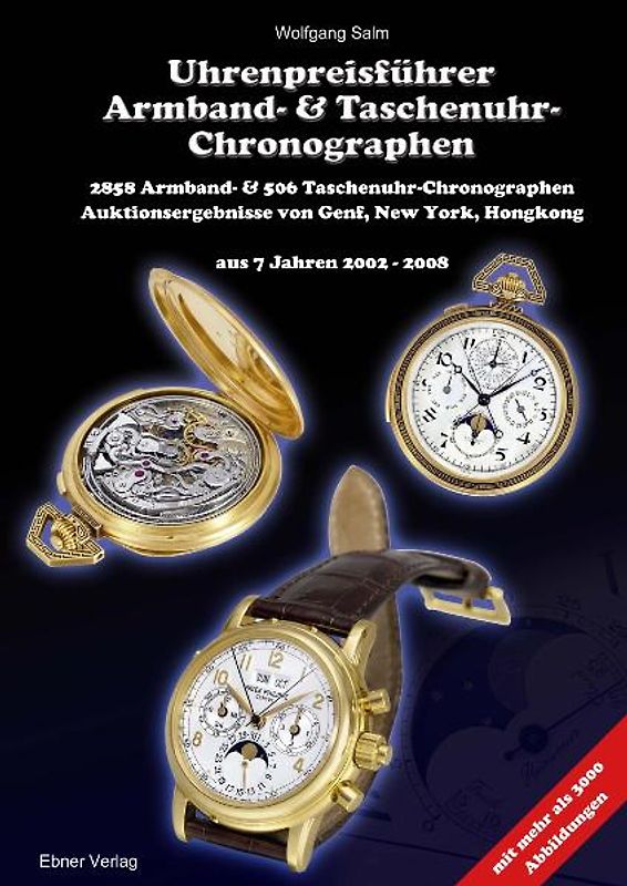 Uhrenpreisführer Armband- & Taschenuhr-Chronographen aus 7 Jahren 2002-2008