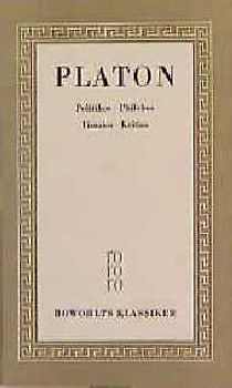 Sämtliche Werke / Politikos, Philebos, Timaios, Kritias