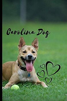 Carolina Dog Notebook For Dog Lovers: Composition Notebook 6x9" Blank Lined Journal