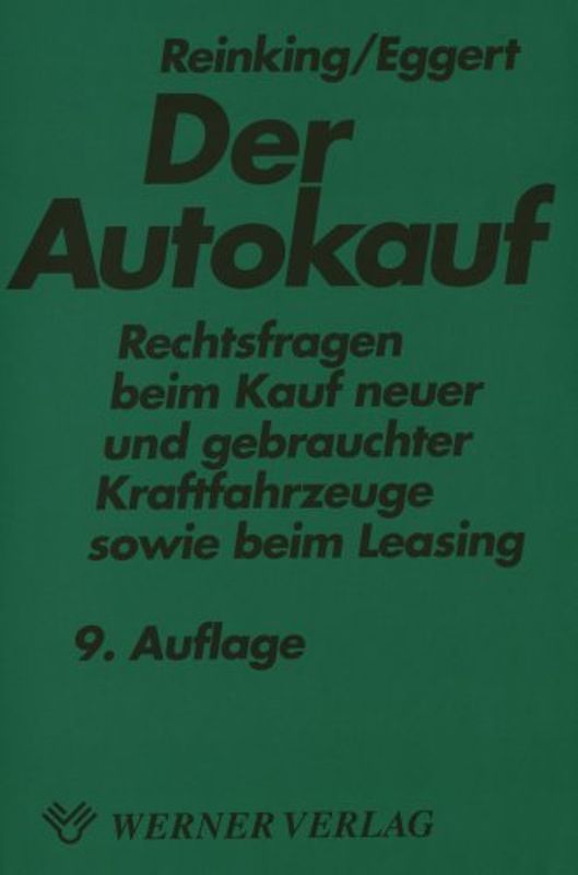 Der Autokauf