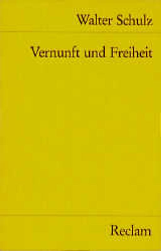 Vernunft und Freiheit